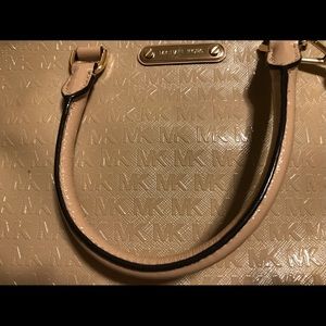 Michael Kors handbag, tote, signature MK
